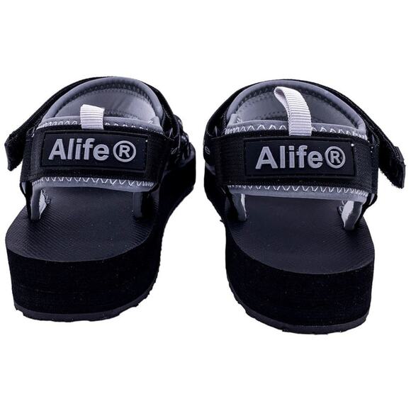 Alife Reflective Logo Dad Sandal Mars Black Gray Unisex Size Men's 6 Women's 7.5 - Picture 7 of 10